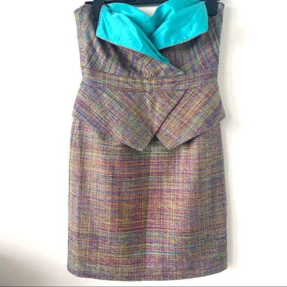 Trina Turk Dresses & Skirts - 🌈TRINA TURK TWEED PEPLUM DRESS
